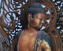 禪林寺 - 回望阿彌佛陀立像